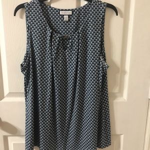 Charter club Large Keyhole top